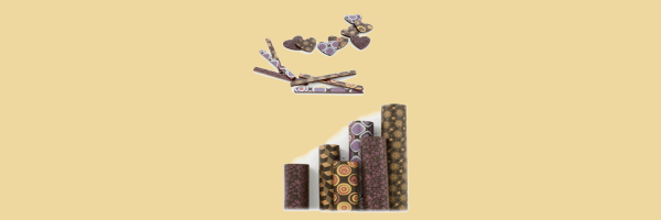 Schokolade Transferfolien & Dekorfolien