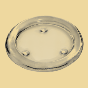 Glas Untersetzer 14cm