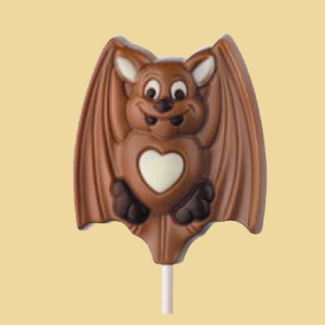 Schokolade Lolli Fledermaus