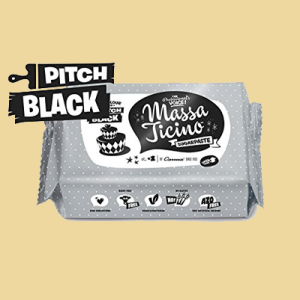 Massa Ticino schwarz pitch black 250g AZO Frei