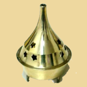 Weihrauchbrenner/Weihrauchgefäß Orion 9cm Messing