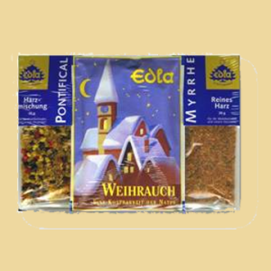 Edla Räuchertraum Weihrauch, Pontifical, Myrrhe 3er Pack