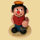 Marzipanfigur Handwerker