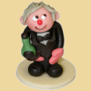 Kellner Marzipanfigur