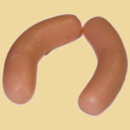 Frankfurter (Wiener Würstchen) Marzipan