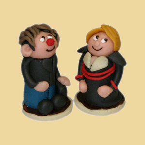 Marzipan Brautpaar Juristen