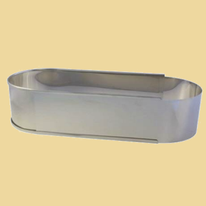 Backrahmen oval 27-40cm verstellbar 6cm h