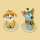 Paw Patrol Rocky & Rubble Marzipanfigur