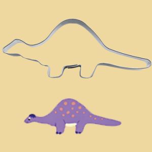 Brontosaurus Dinosaurier Keksausstecher 9,5cm