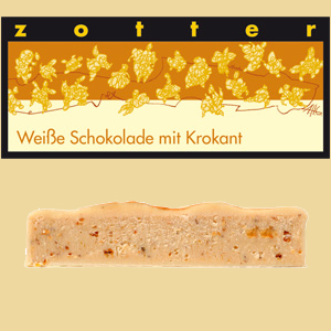 Zotter Weiße mit Krokant