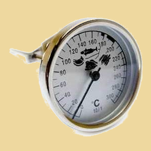 Frittier & Fett Thermometer 0-350° Einteilung