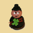 Marzipan Rauchfangkehrer mit Leiter