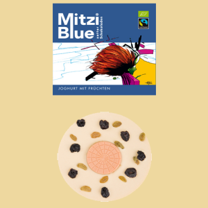 Zotter Mitzi Blue Joghurt mit Früchten