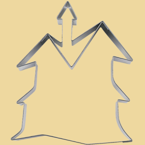 Spukschloss Keksausstecher 9,5cm