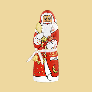 Lindt Weihnachtsmann 125g weiß