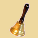 Metallglocke mit Griff 10cm