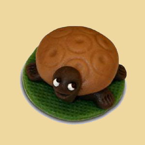 Marzipan Schildkröte