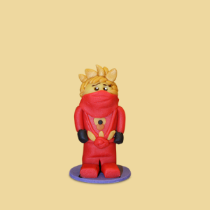 Ninjago Marzipanfigur rot