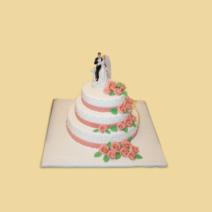 Hochzeitstorte 3Stock elegant