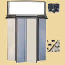 Zimtstern Ausstecher klappbar 4cm Edelstahl