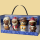 Weihnachtsfiguren 4er Set Schokolade