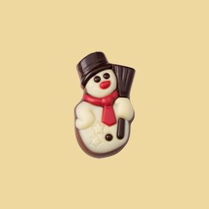 Schokolade Schneemann 5,5cm