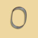 Brot Keksausstecher oval 50x31mm