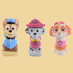 Paw Patrol Zuckerfigur Chase, Marshall oder Skye