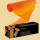 Einwegspritzbeutel 30cm 70my 100er Gastropack Orange