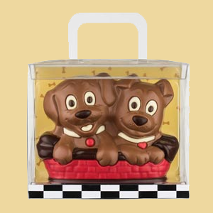 Hundekörbchen Geschenkspackung