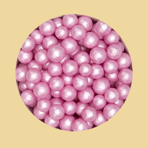 Zuckerperlen pink 6-7mm