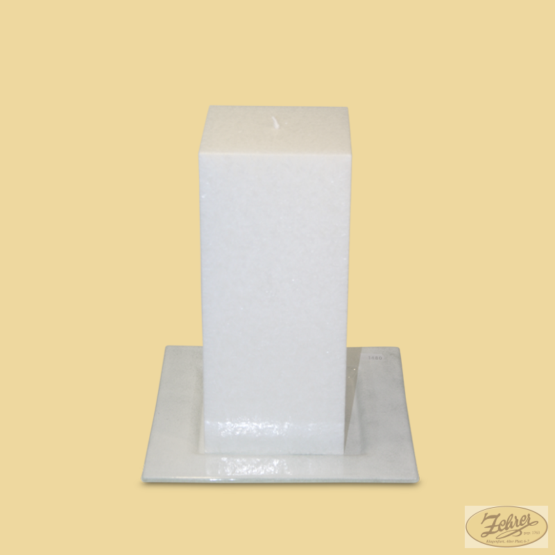 Kerzenrohling Turm (Quaderkerze) Stearin 27x12cm