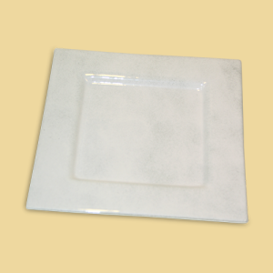 Kerzenuntersetzer für Turmkerzen Glas 23cm