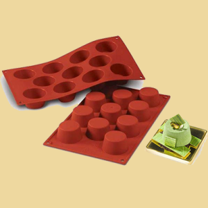 Silikon Muffin Backform 51x28mm 11er