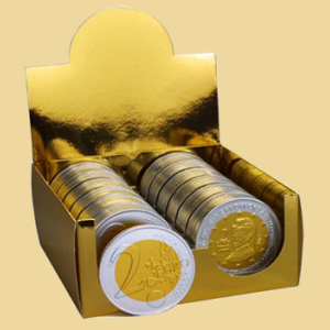 Schoko Geld 2 Euro Münze € 
