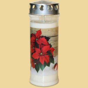 Grablicht Motivlicht 7 Tage Weihnachtsstern