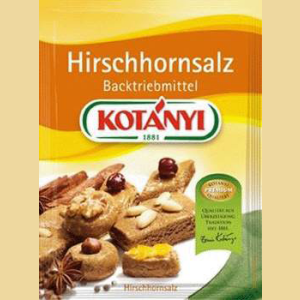 Ammonium Hirschhornsalz Triebmittel