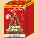Küfferle Schokoschirme Karminrot 48er