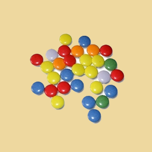 Bunte Schoko Linsen per 100g