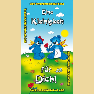 Eine Kleinigkeit für Dich Grußschokolade