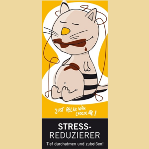 Stressreduzierer Grußschokolade