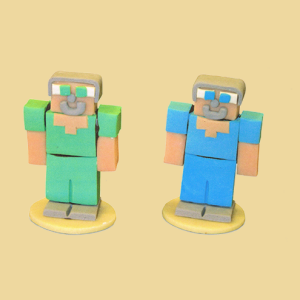 Minecraft Marzipanfigur