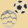 Fußball Keksausstecher 6cm