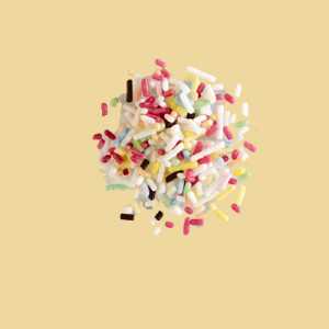 Zuckerstreusel bunt