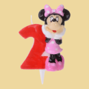 Minnie Maus Geburtstagskerze 2