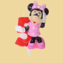 Minnie Maus Geburtstagskerze 5