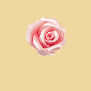 Zucker Rose rosa 6cm