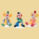 Clown Zuckerfigur groß 3 versch. Motive