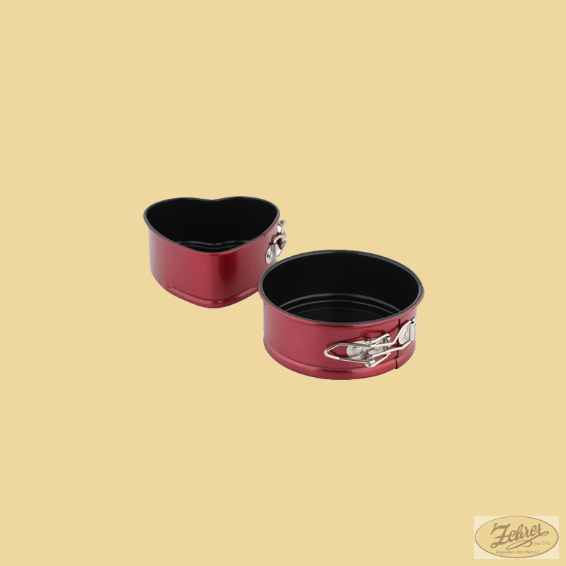 Mini Springformen Aktionsset Rund & Herz Springform
