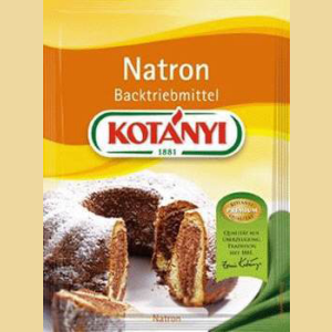 Natron Speisesoda Kotanyi Briefchen
